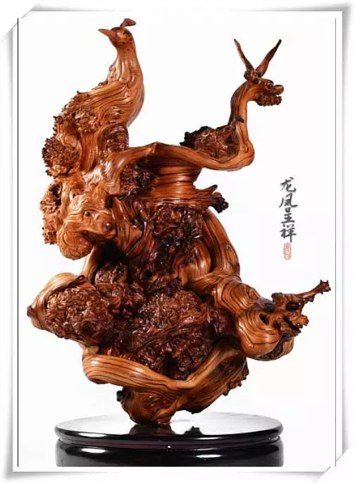 崖柏根雕