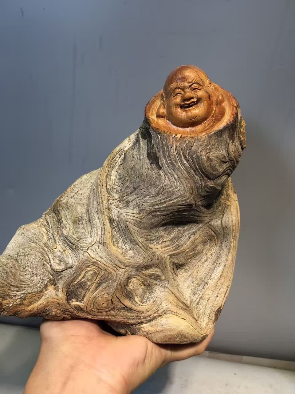 崖柏根雕